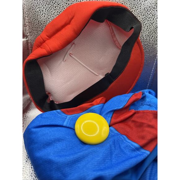 Super Mario Bros kid Costume Halloween Medium (7-8)Cosplay Disguise Nintendo - Picture 3 of 4